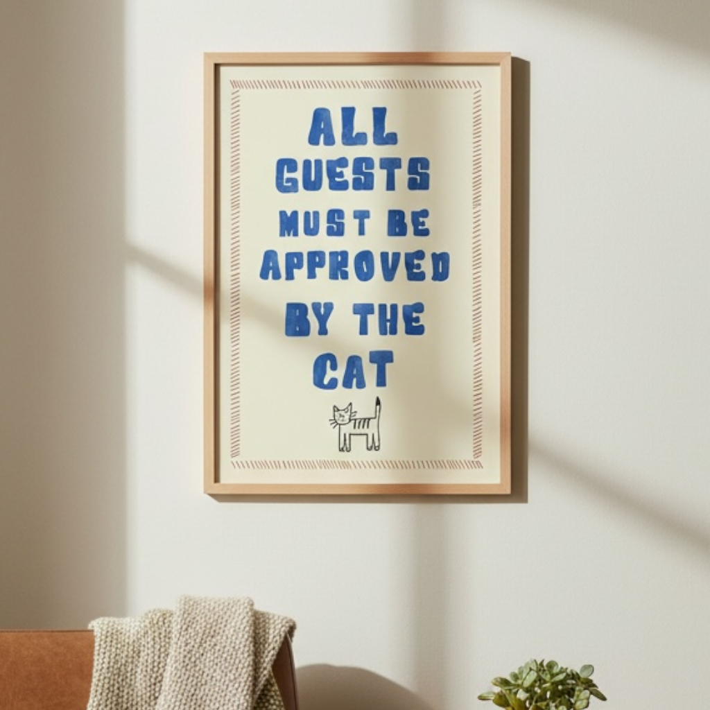 quadro • visitantes? depende do gato