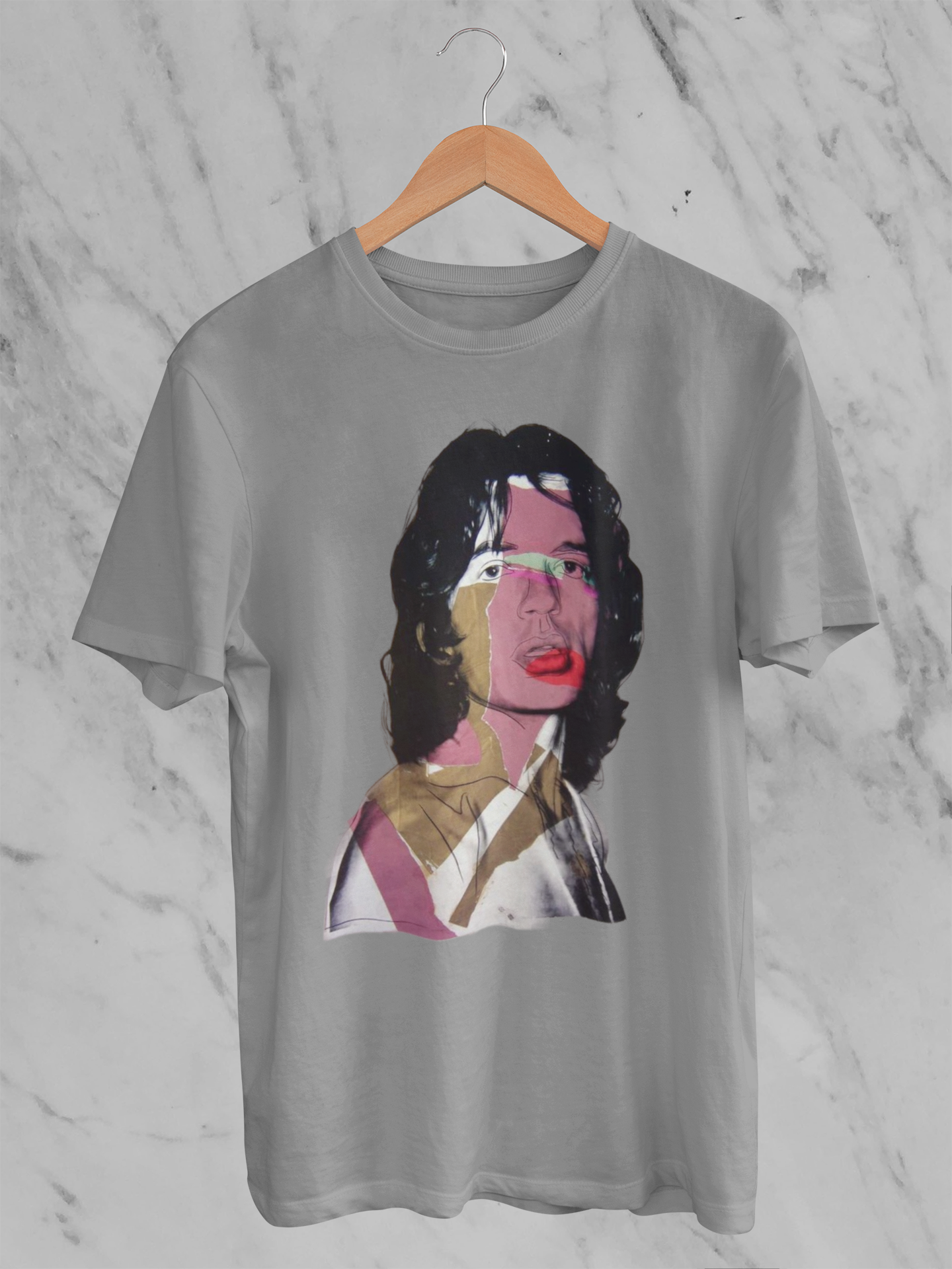 Nome do produto: Mick Jagger, Andy Warhol