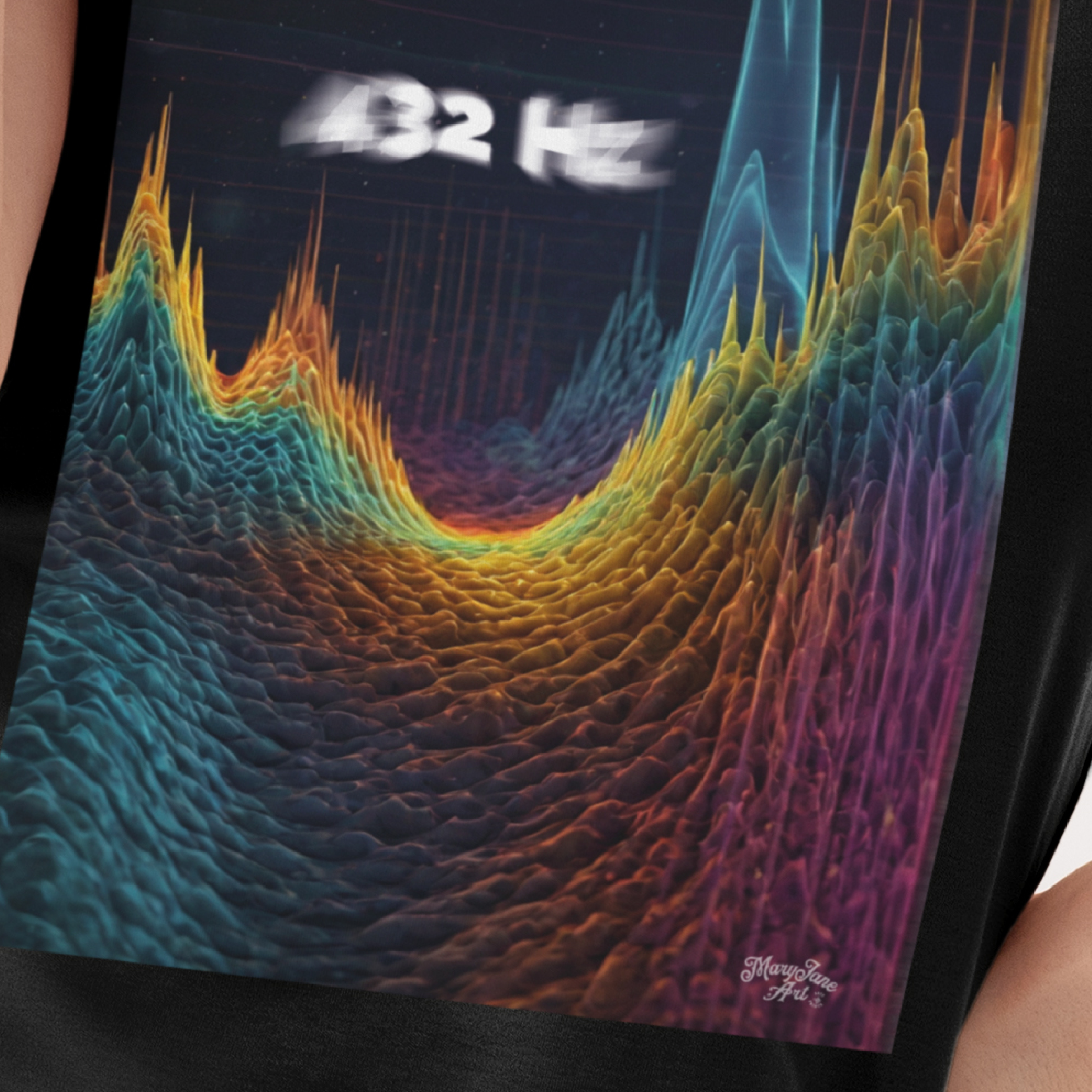 Nome do produto: Tshirt Baby Long 432 Hz F1