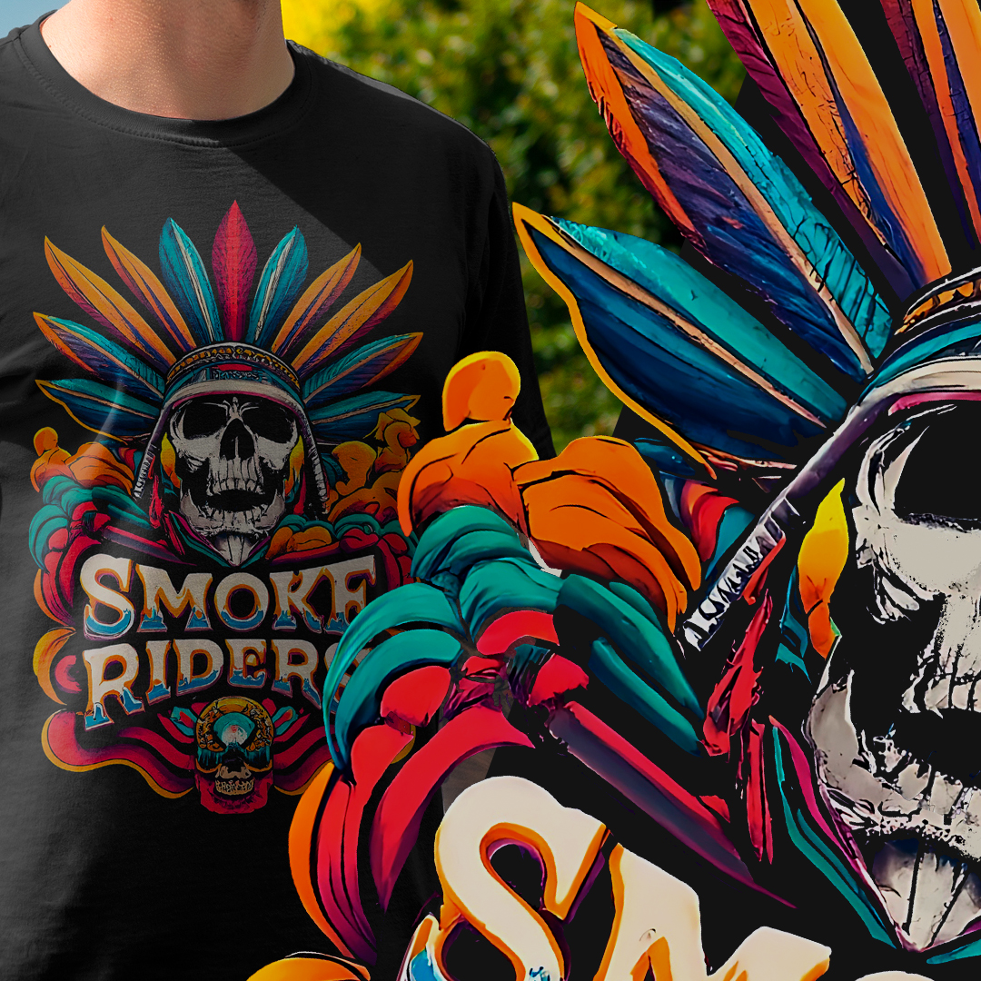 Nome do produto: T-HIRT SMOKE RIDERS CLASSIC