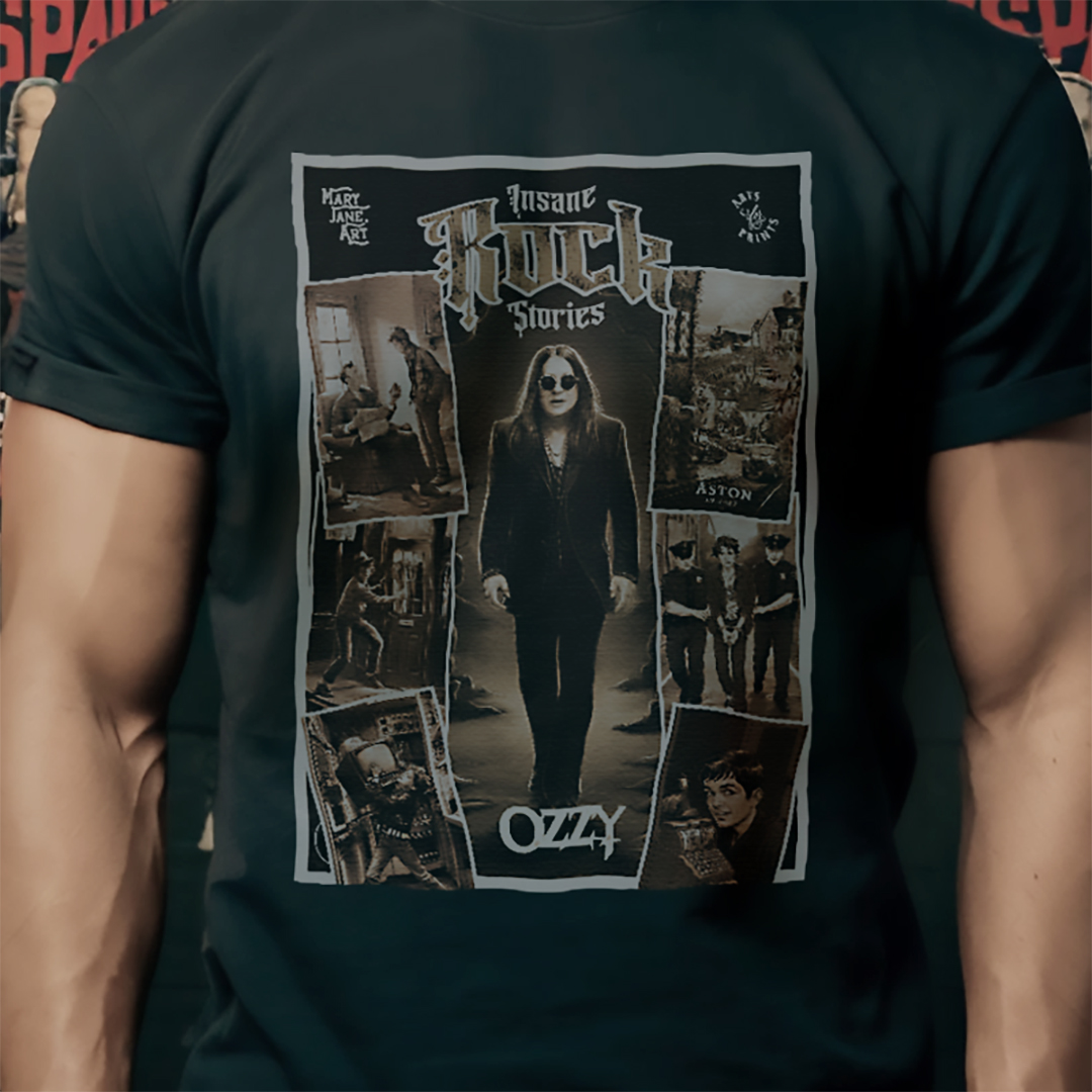 Nome do produto: T-SHIRT INSANE ROCK STORIES VOL 6