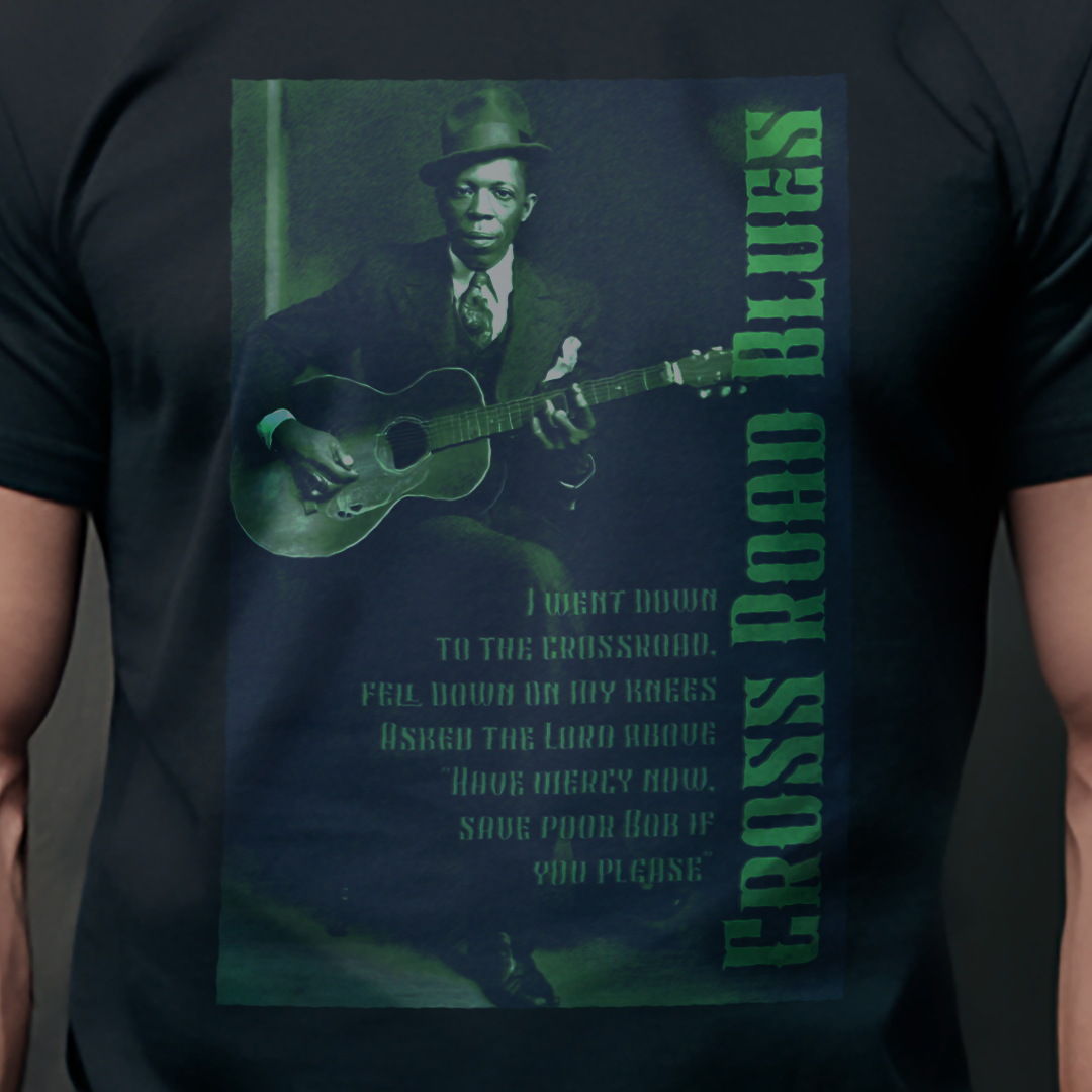 Nome do produto: T-SHIRT CROSS ROAD BLUES