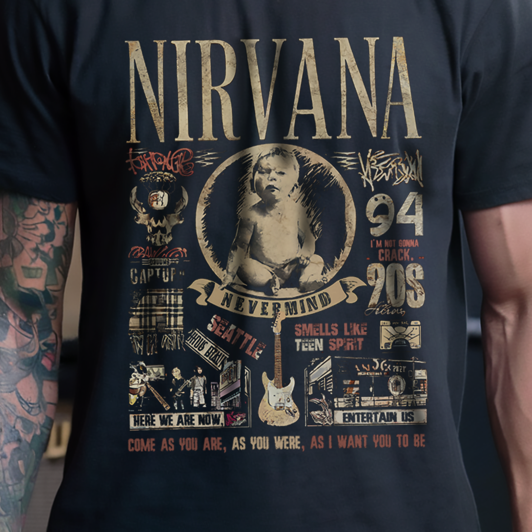 Nome do produto: T-SHIRT PRIME NIRVANA