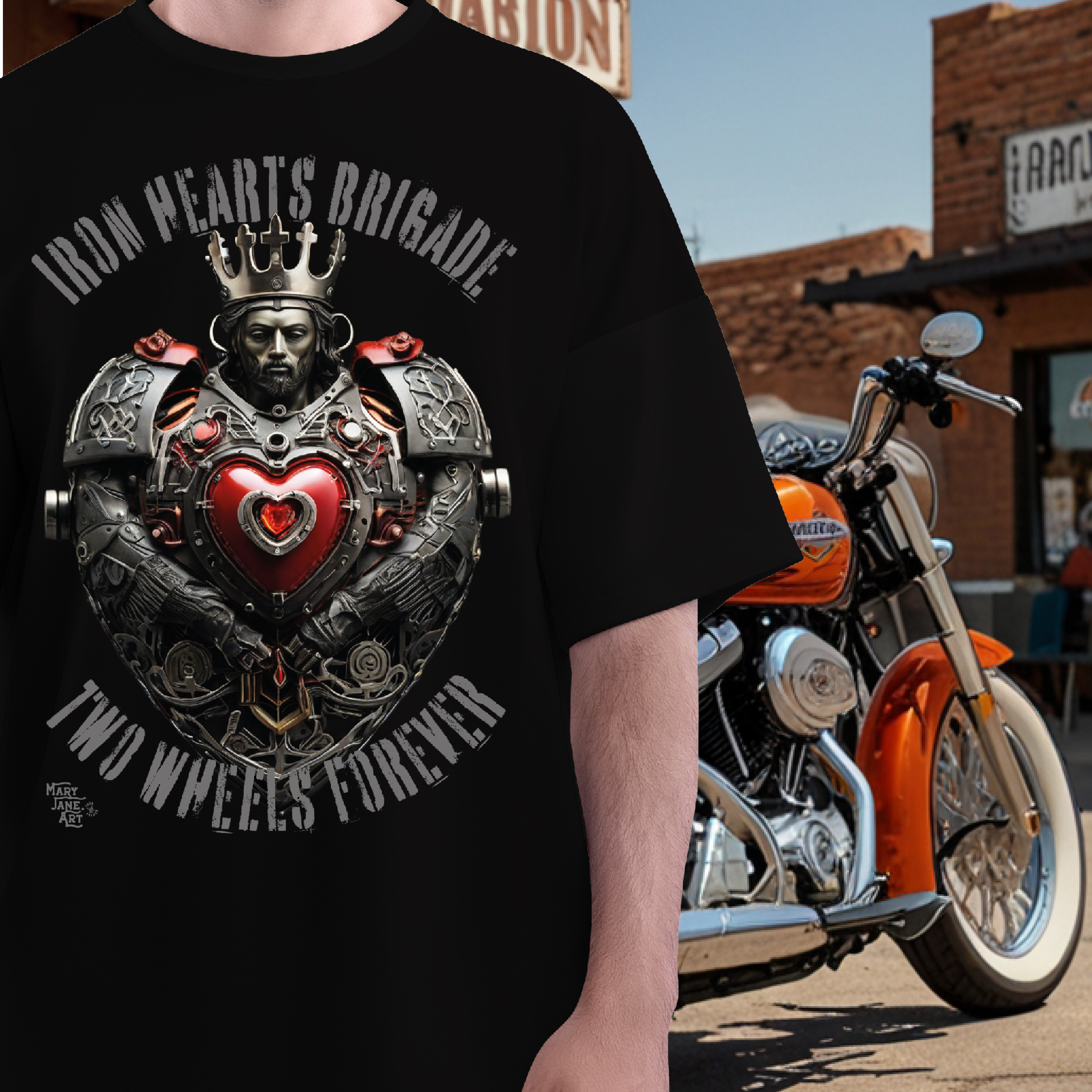Nome do produto: Tshirt IRON HEARTS BRIGADE 03