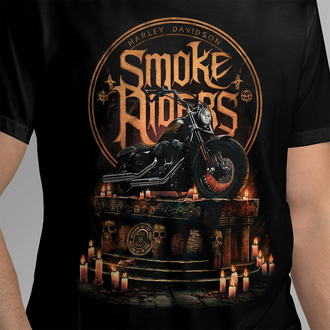 Nome do produto: T-SHIRT PRIME SMOKE RIDERS CULT 5