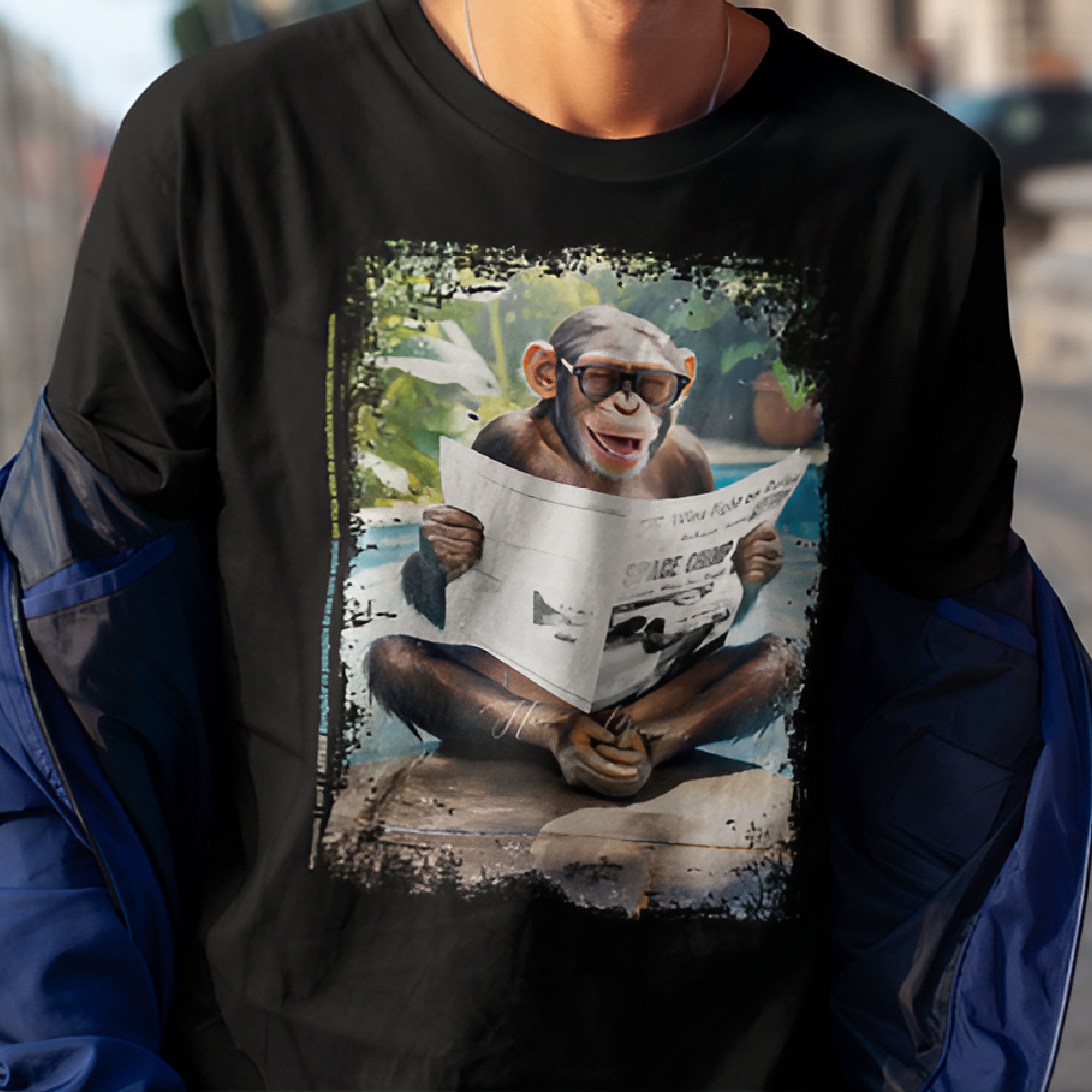 Nome do produto: T-SHIRT PRIME HAM THE ASTRONAUT