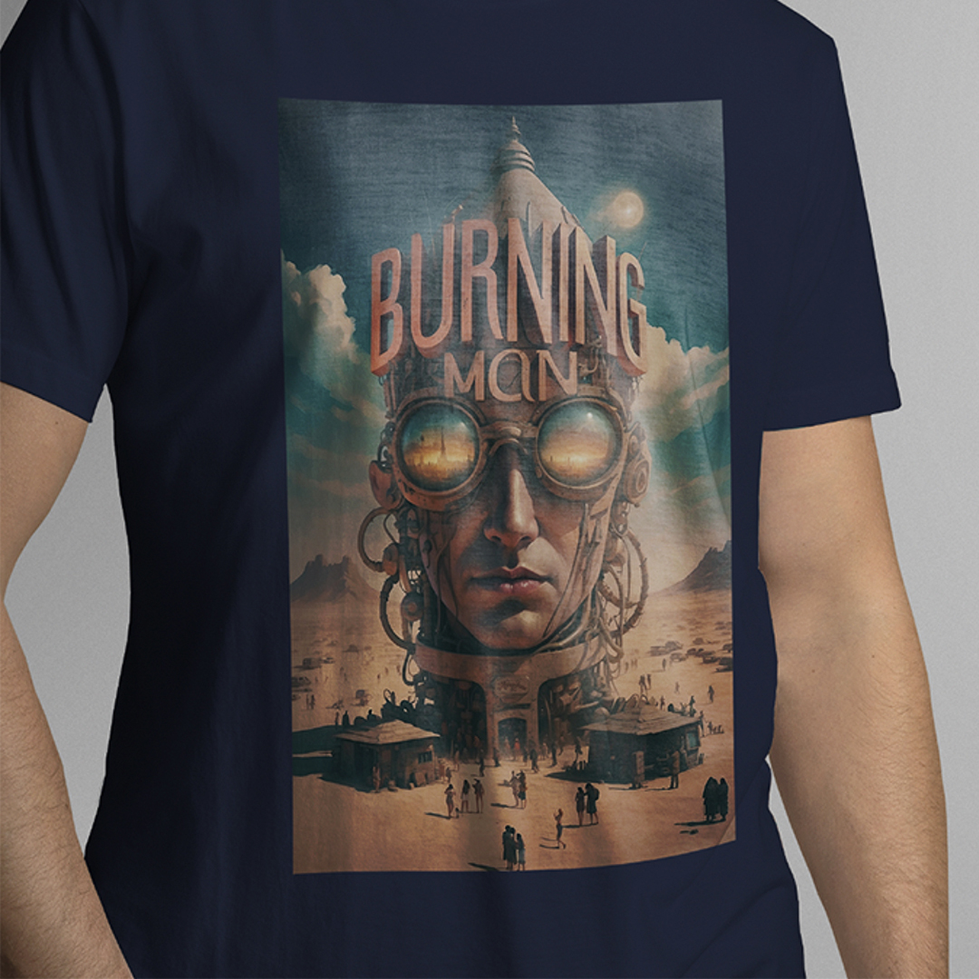 Nome do produto: T-SHIRT BURNING MAN