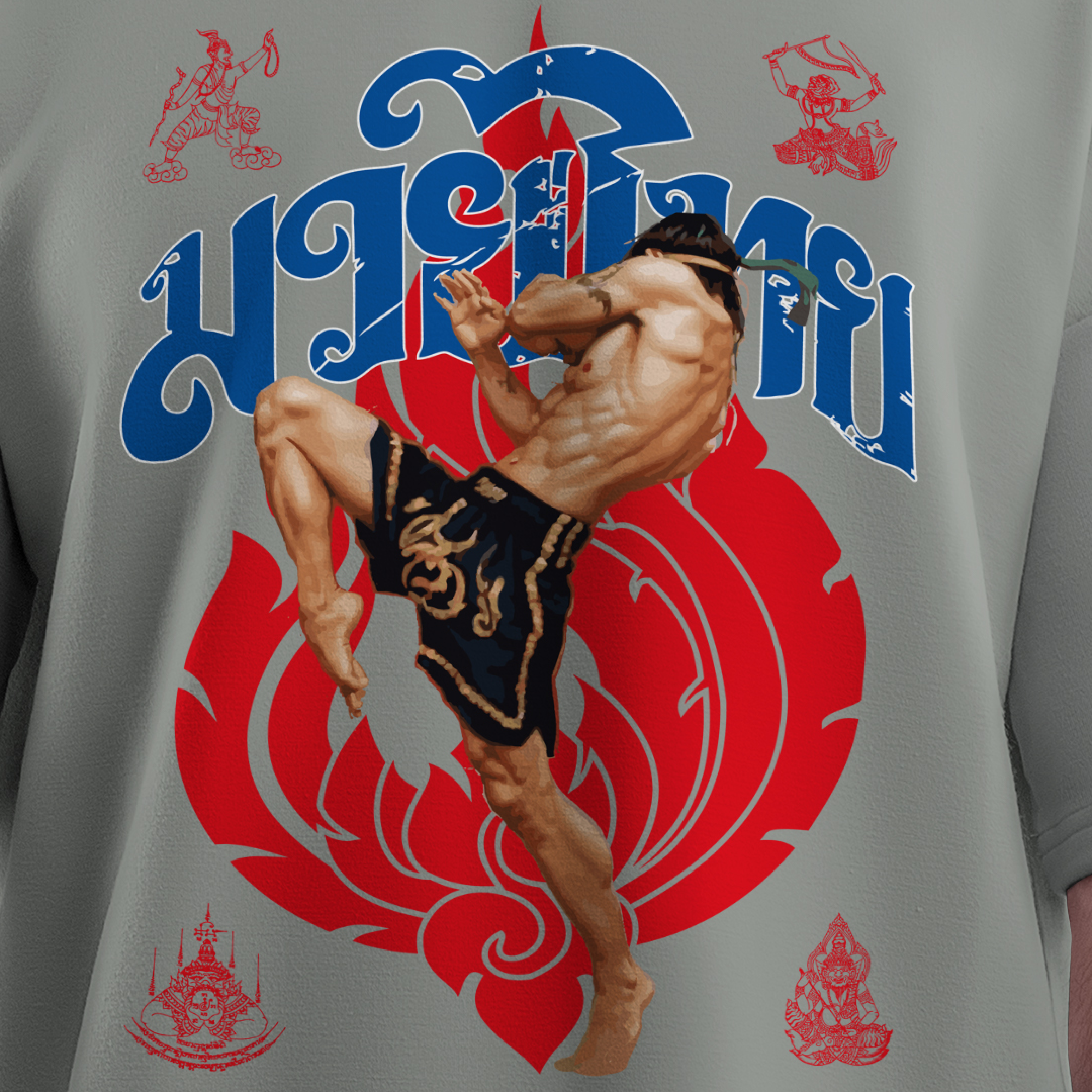 Nome do produto: Tshirt Muay thai