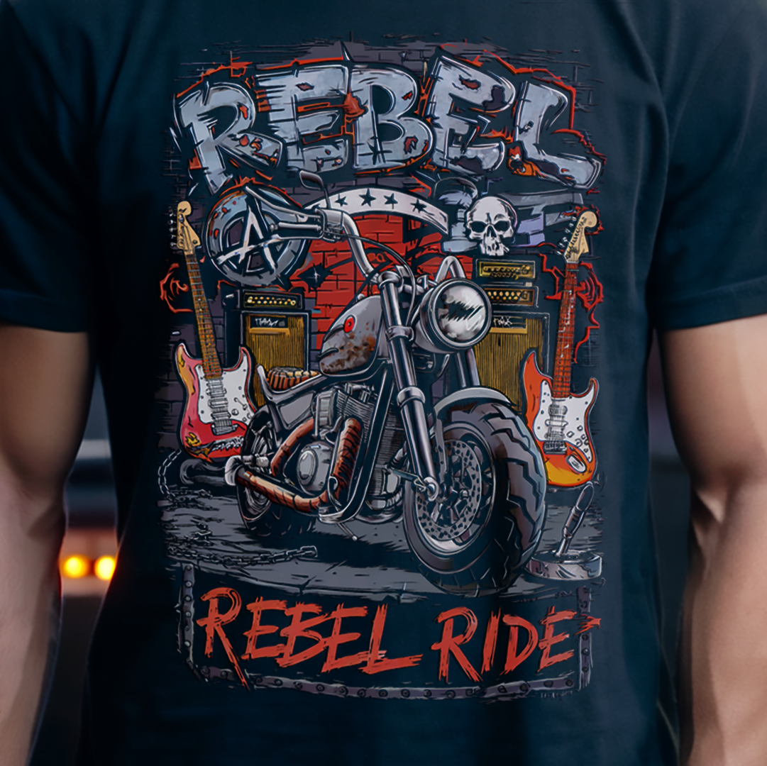 Nome do produto: T-SHIRT PRIME REBEL RIDE