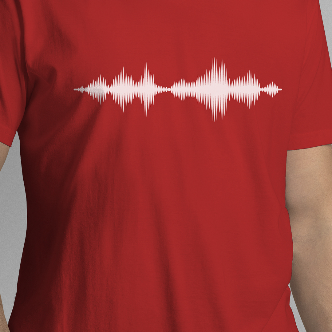 Nome do produto: T-SHIRT EDIÇÃO DE SOM