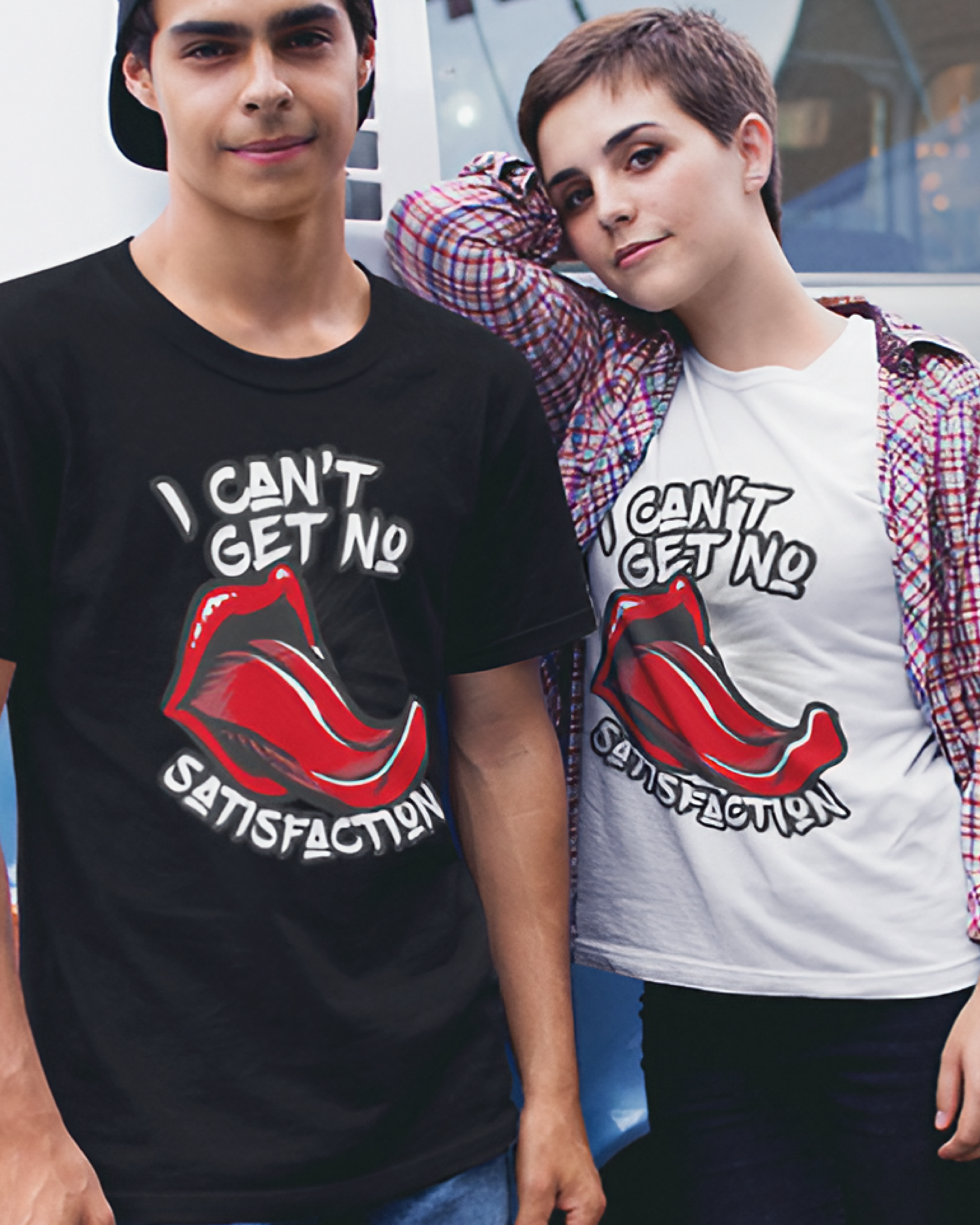 Nome do produto: CAMISETA I CANT GET NO SATISFACTION T-Shirt Quality