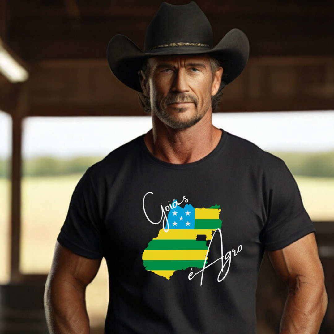 Nome do produto: TSHIRT GOIÁS É AGRO