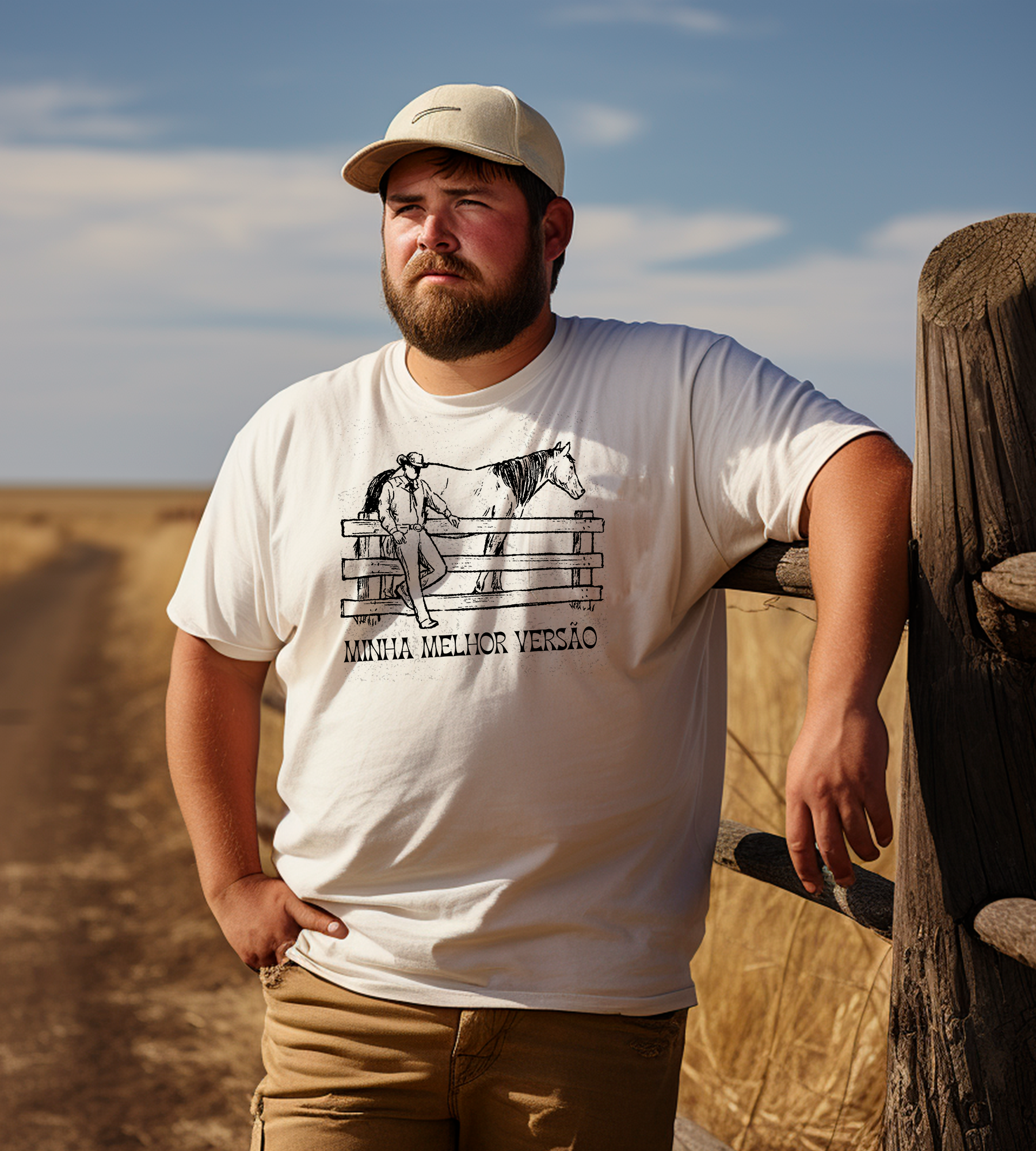 Nome do produto: TSHIRT MINHA MELHOR VERSÃO
