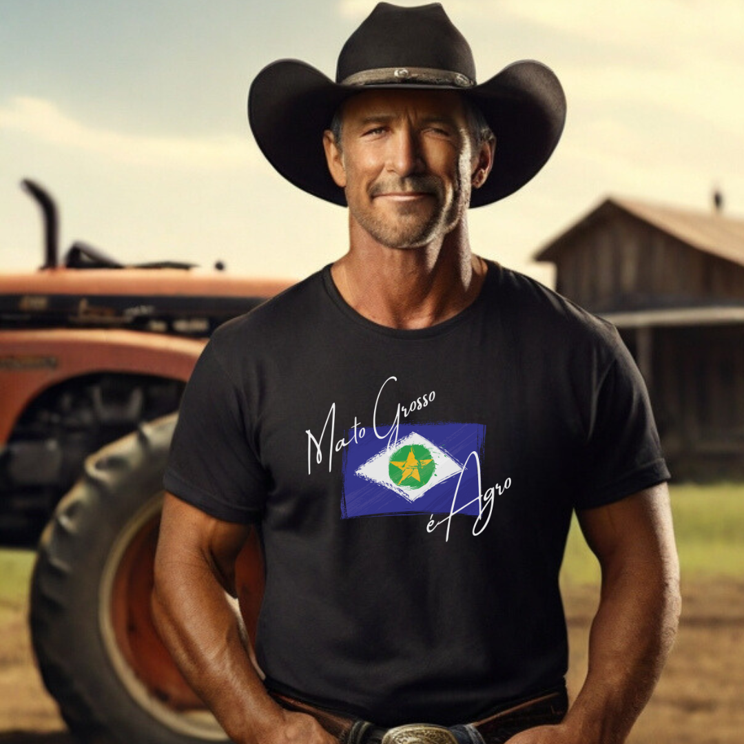 Nome do produto: TSHIRT MATO GROSSO É AGRO