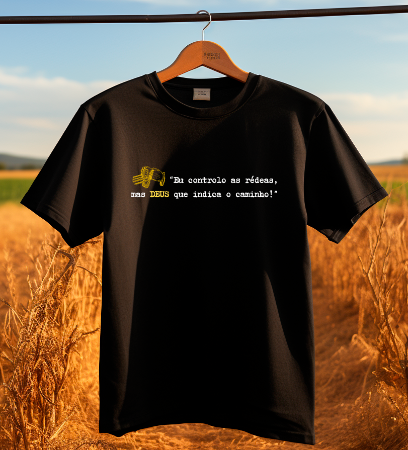 Nome do produto: TSHIRT DEUS NO CAMINHO