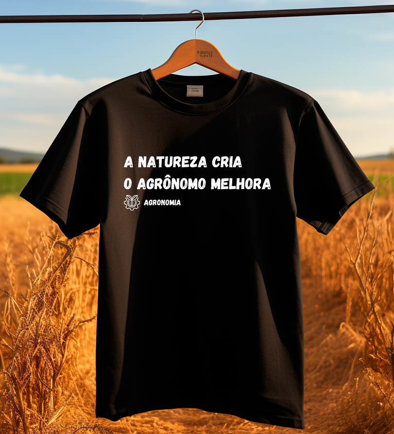 Nome do produto: TSHIRT O AGRÔNOMO MELHORA