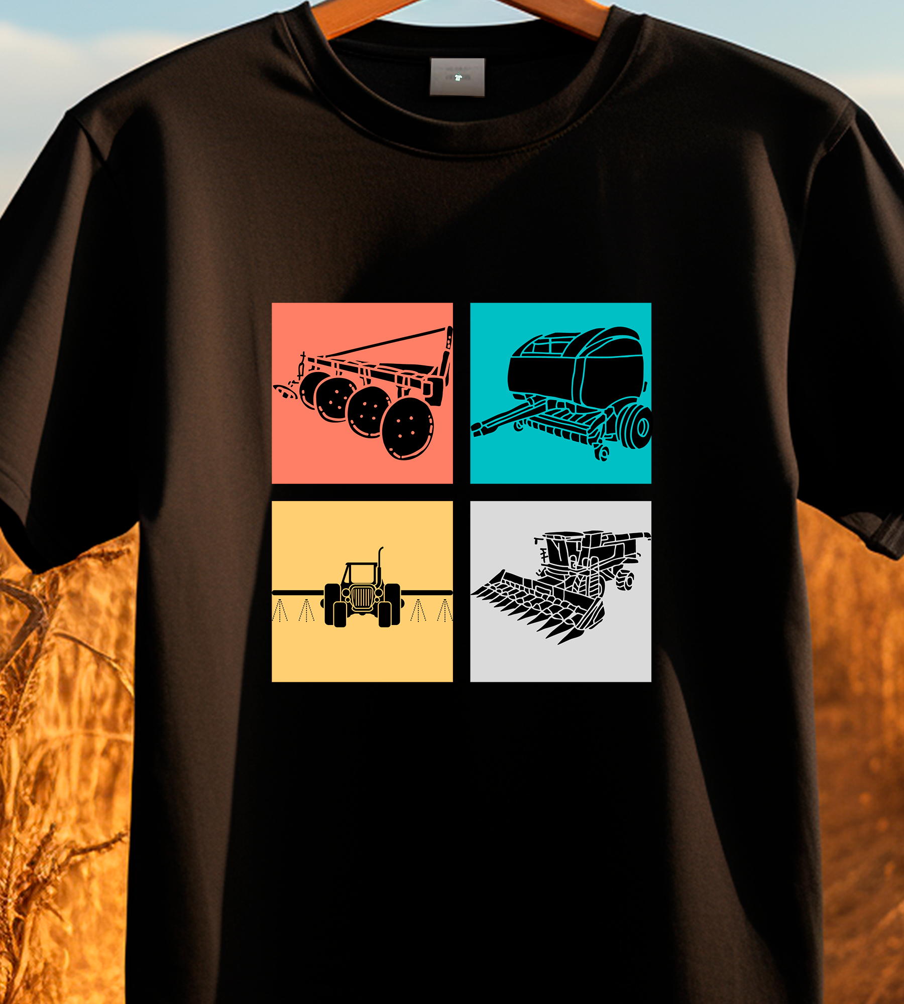 Nome do produto: TSHIRT QUATRO FASES - ESCURA