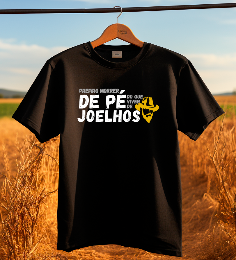 Nome do produto: TSHIRT MORRER DE PÉ