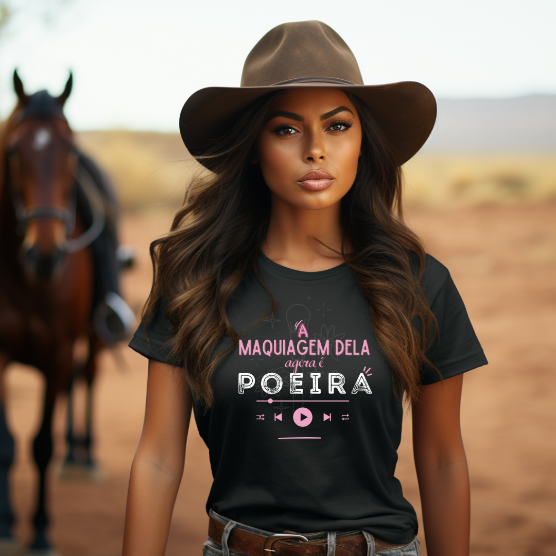 Nome do produto: TSHIRT A MAQUIAGEM DELA