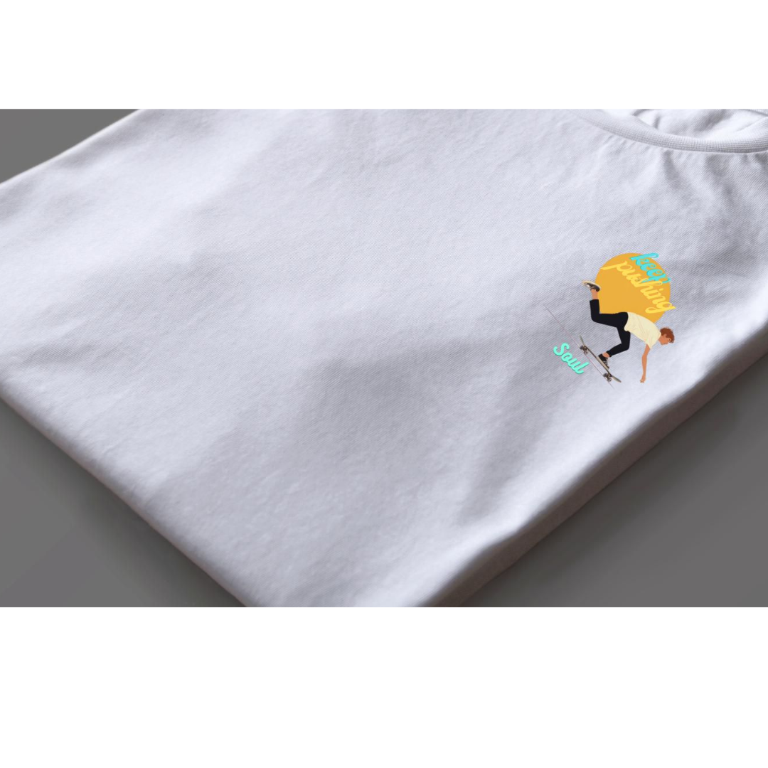 Keep Pushing - Minimalista (somente logo na frente - Unisex)