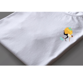 Keep Pushing - Minimalista (somente logo na frente - Unisex)