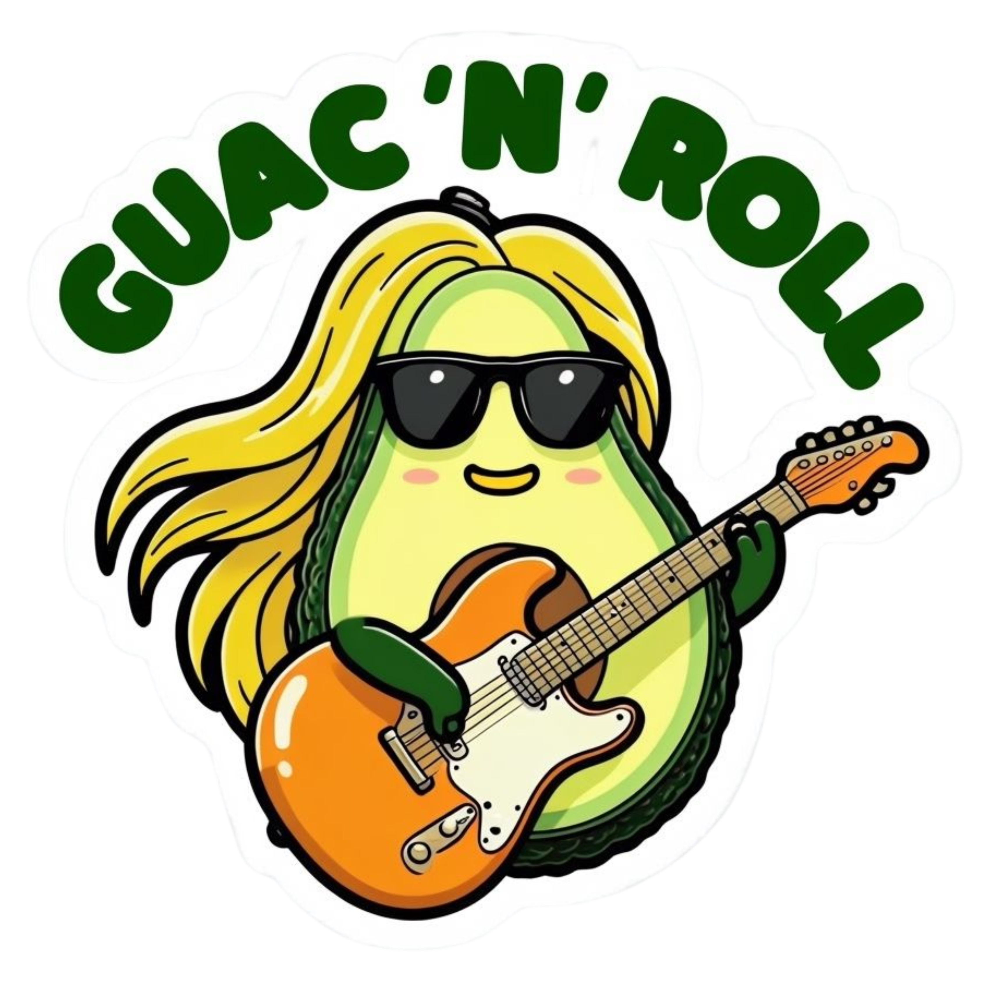 Guac ´n ´Roll (camiseta unisex)