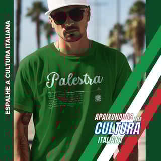 Camiseta Italia Palestra