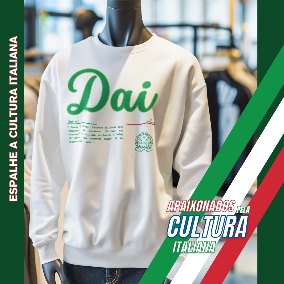 Moletom Italiano Dai