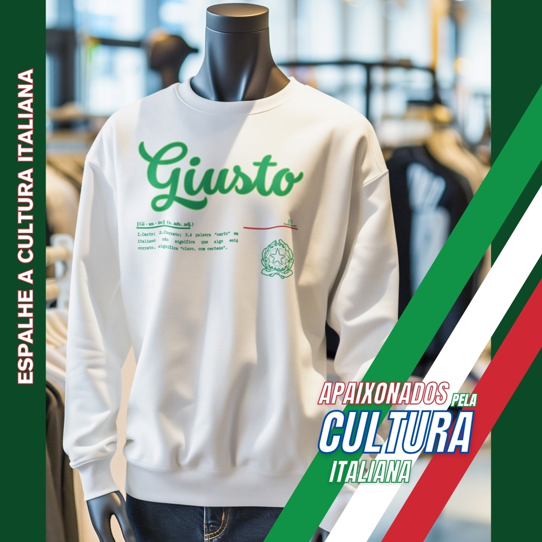 Moletom Italiano Giusto