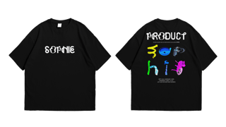 PRODUCT (versão preta) (OVERSIZED)