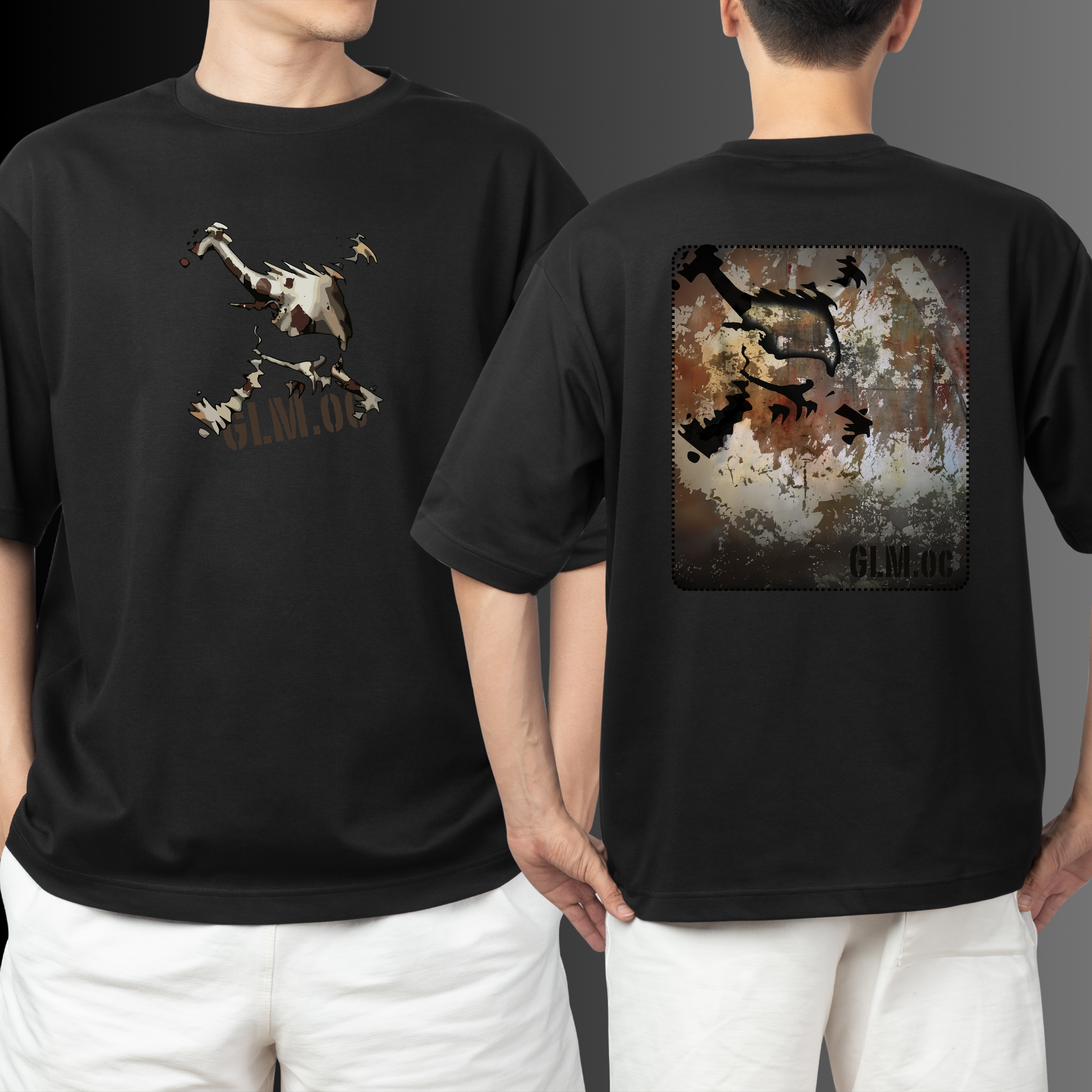 Nome do produto: Camisa OKL SKULL FERRUGEM