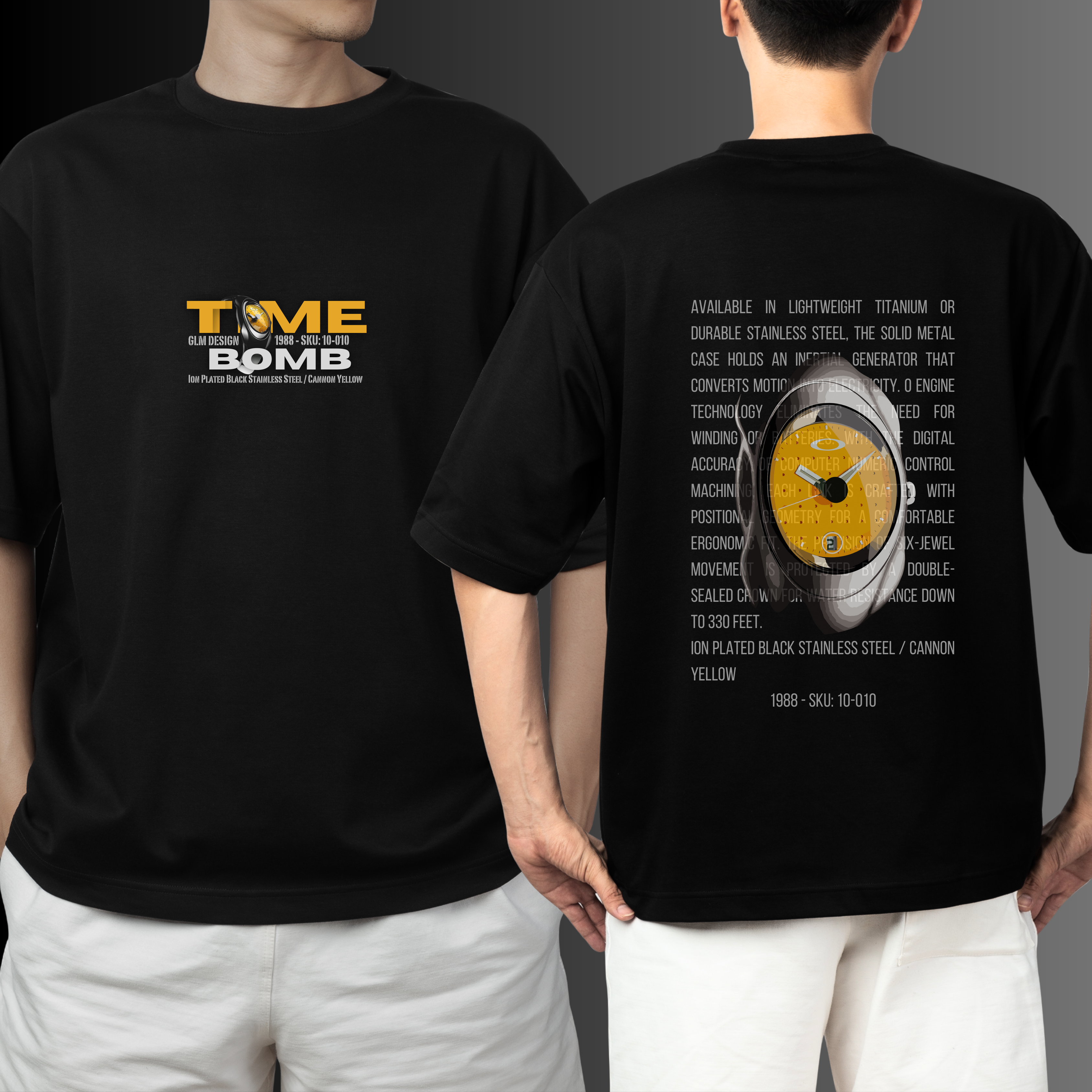 Nome do produto: Camisa TIME BOMB 1 Cannon YELLOW