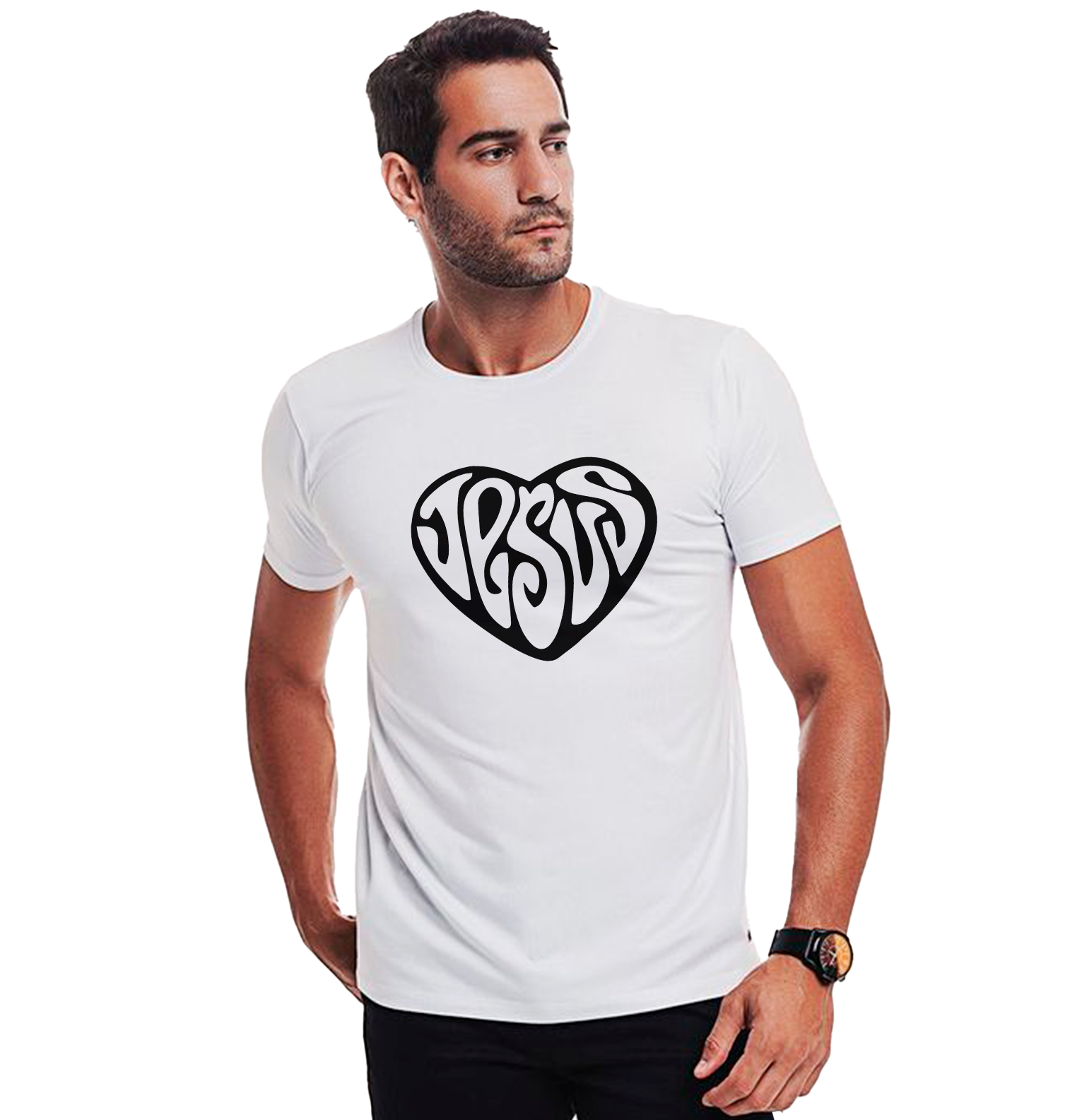 Nome do produto: Camiseta Cristão: Jesus Cristo / Unissex