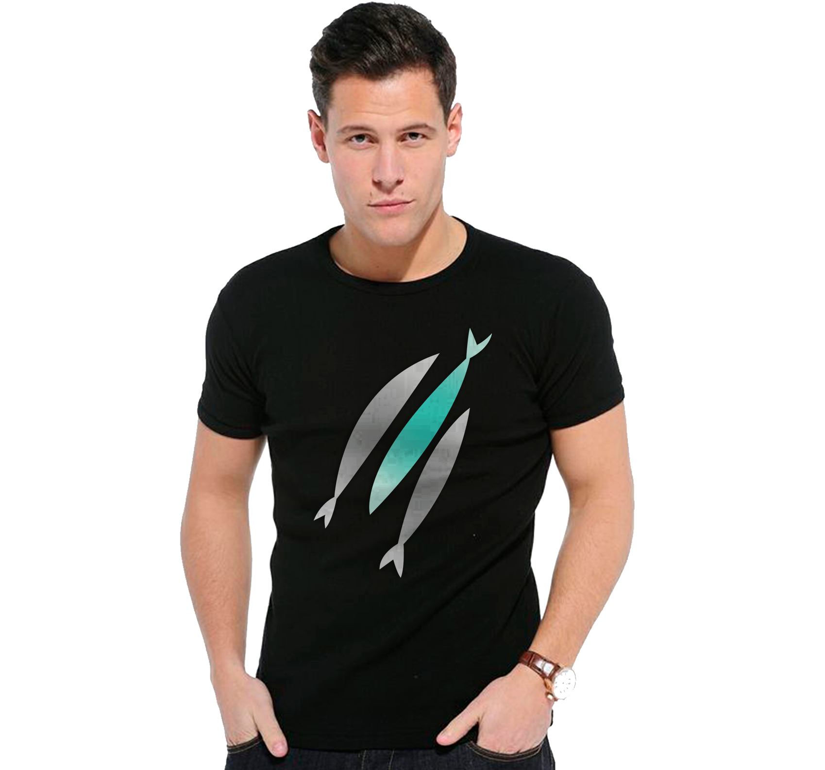 Nome do produto: Camiseta The Chosen 3 peixes / Unissex 