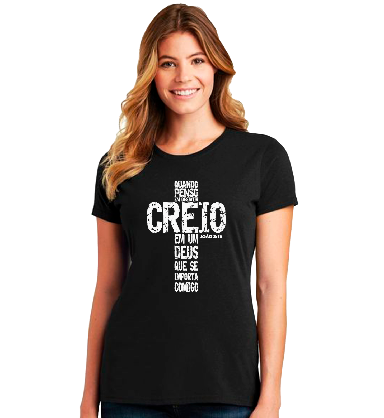 Nome do produto: Camiseta Cristã: João 3:16 - Unissex