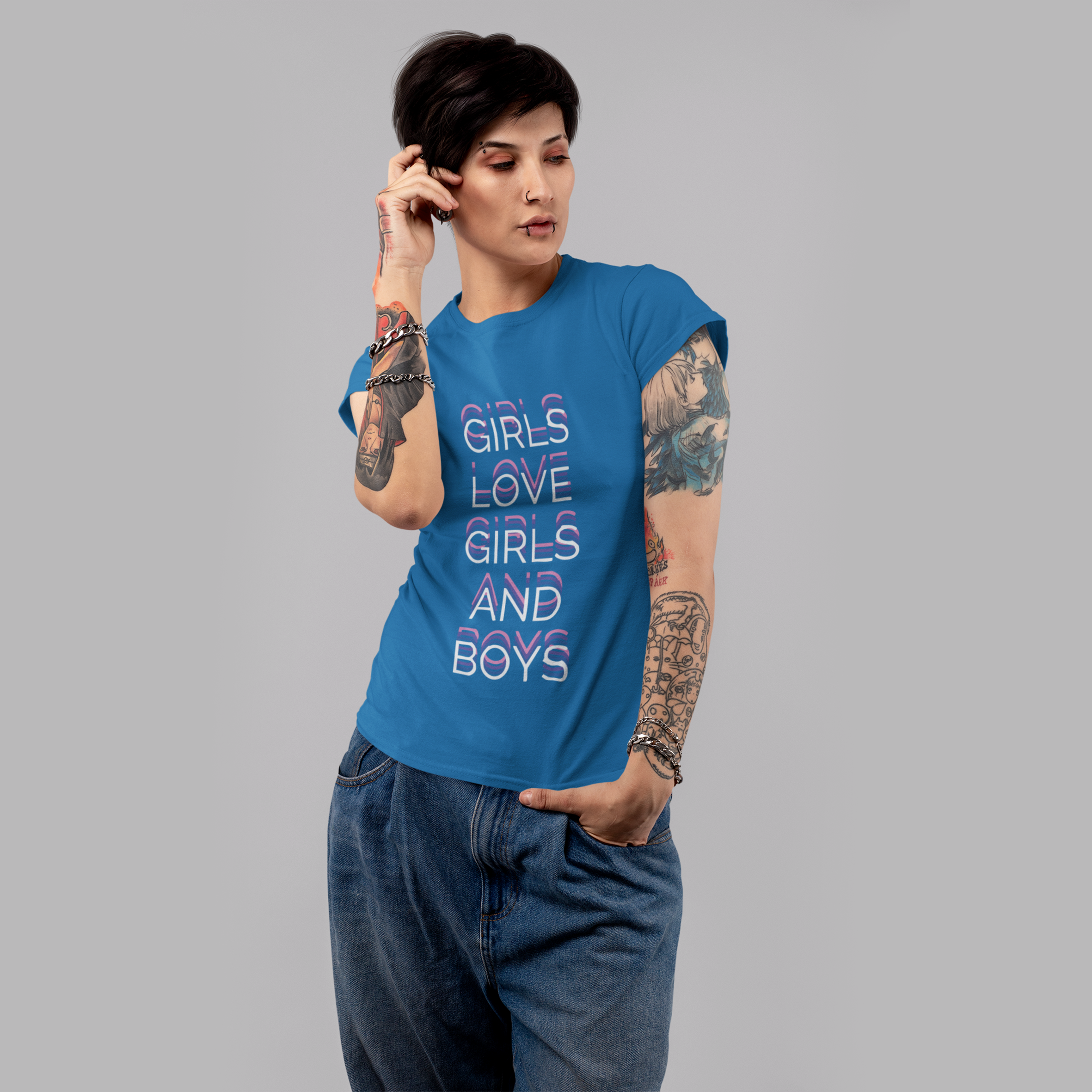 GIRLS LOVE GIRLS AND BOYS