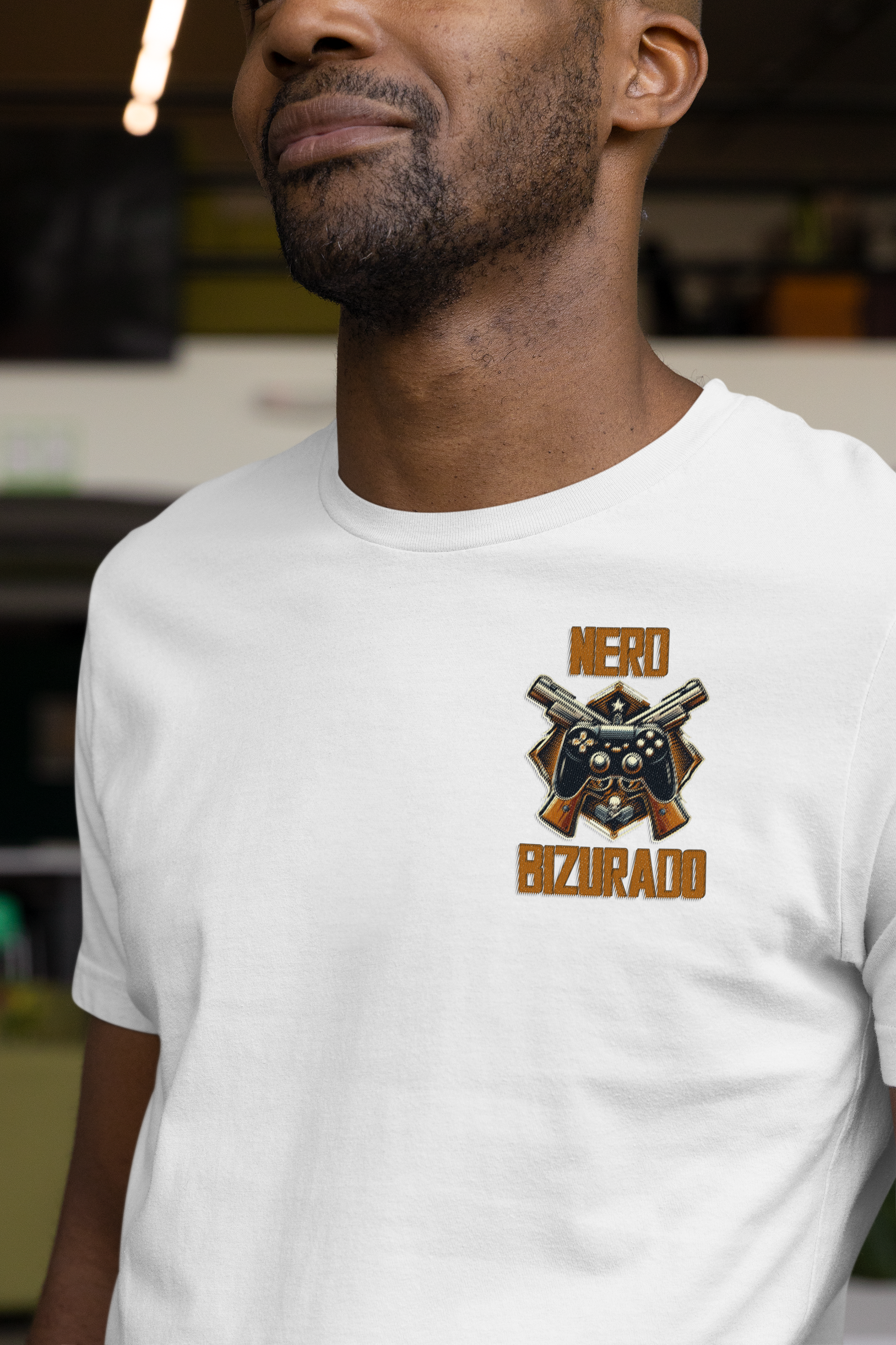 Nome do produto: Camisa Nerd Bizurado (Frente e Costa)