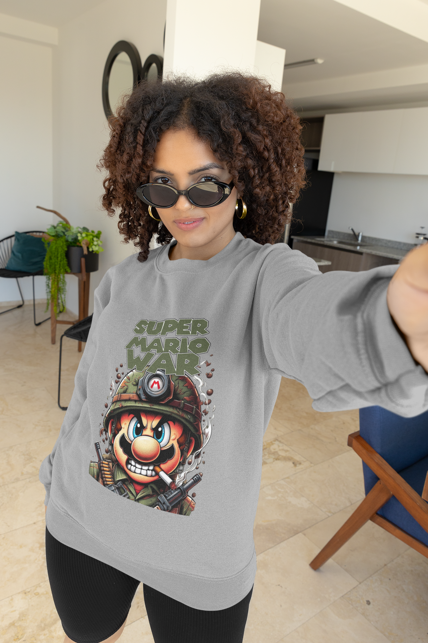 Nome do produto: Moletom Super Mário War UNISSEX