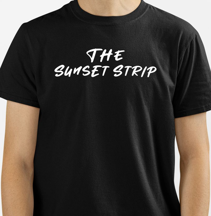 Nome do produto: Camisa The Sunset Strip (Banda)