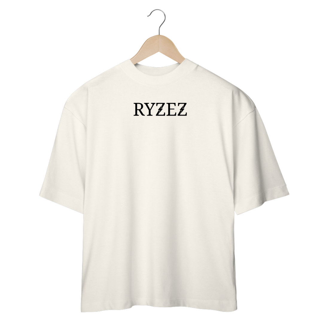 Camiseta Oversized Ryzez Off-White