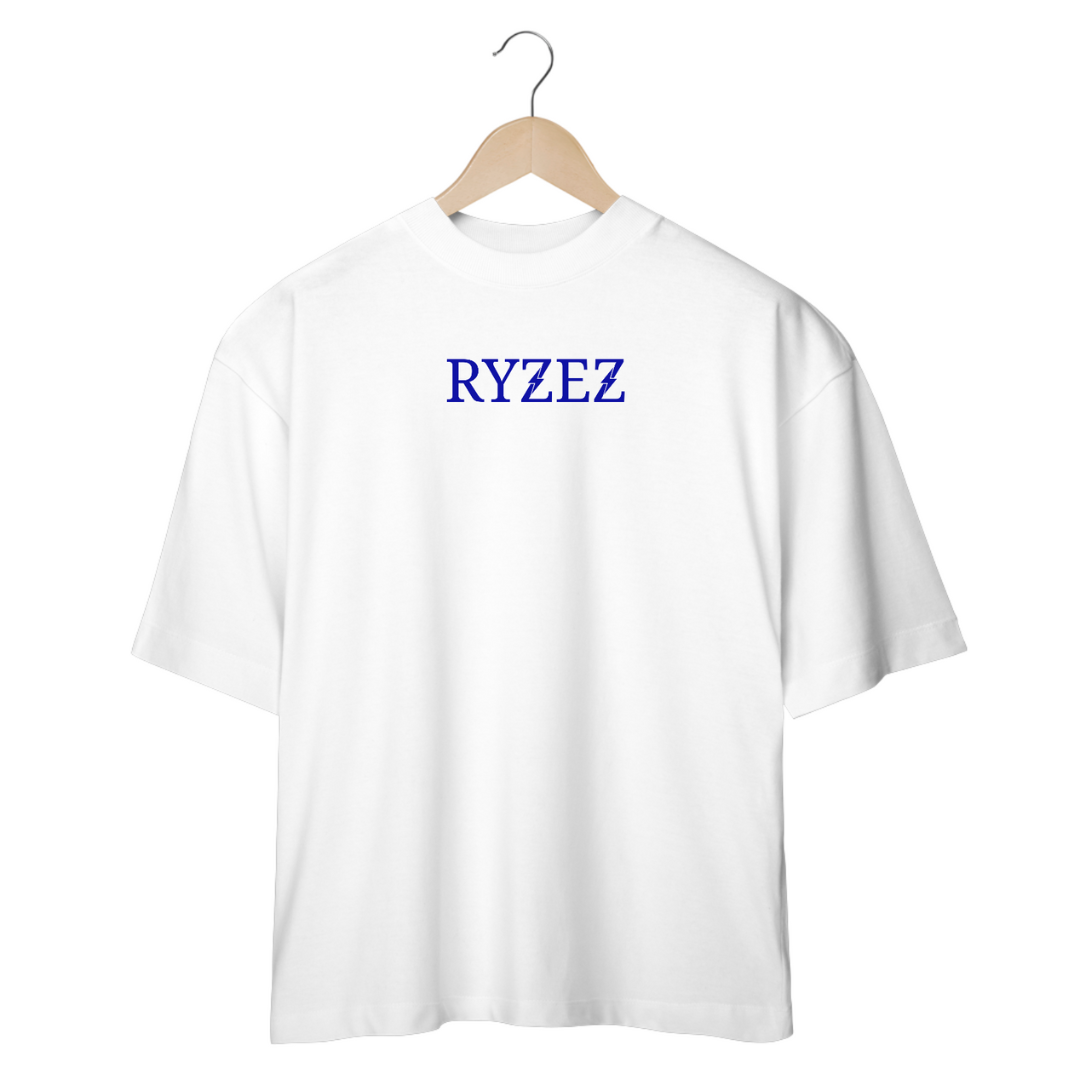 Camiseta Oversized Ryzez Branca