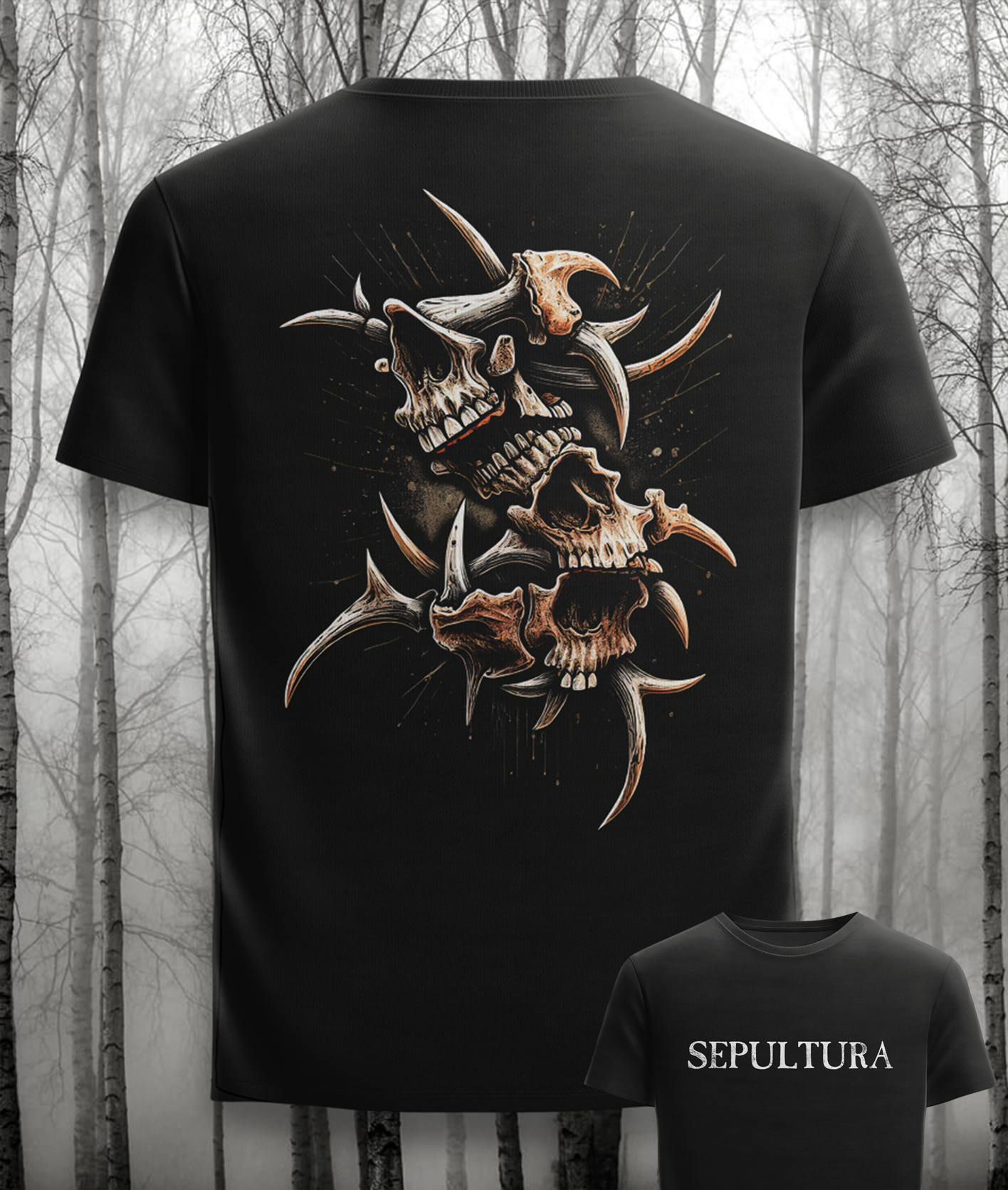 Camiseta Sepultura
