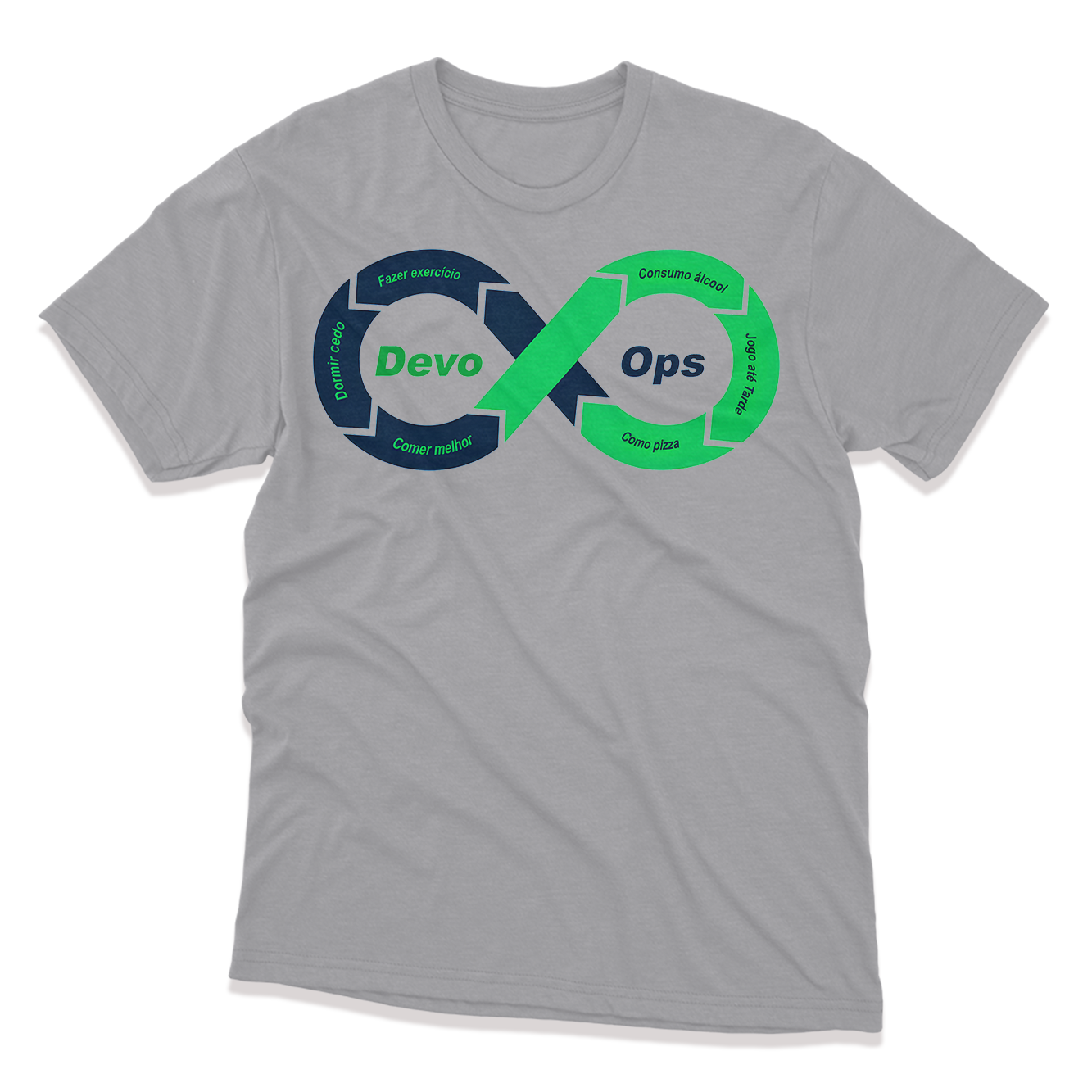 Nome do produto: Camiseta - Devops