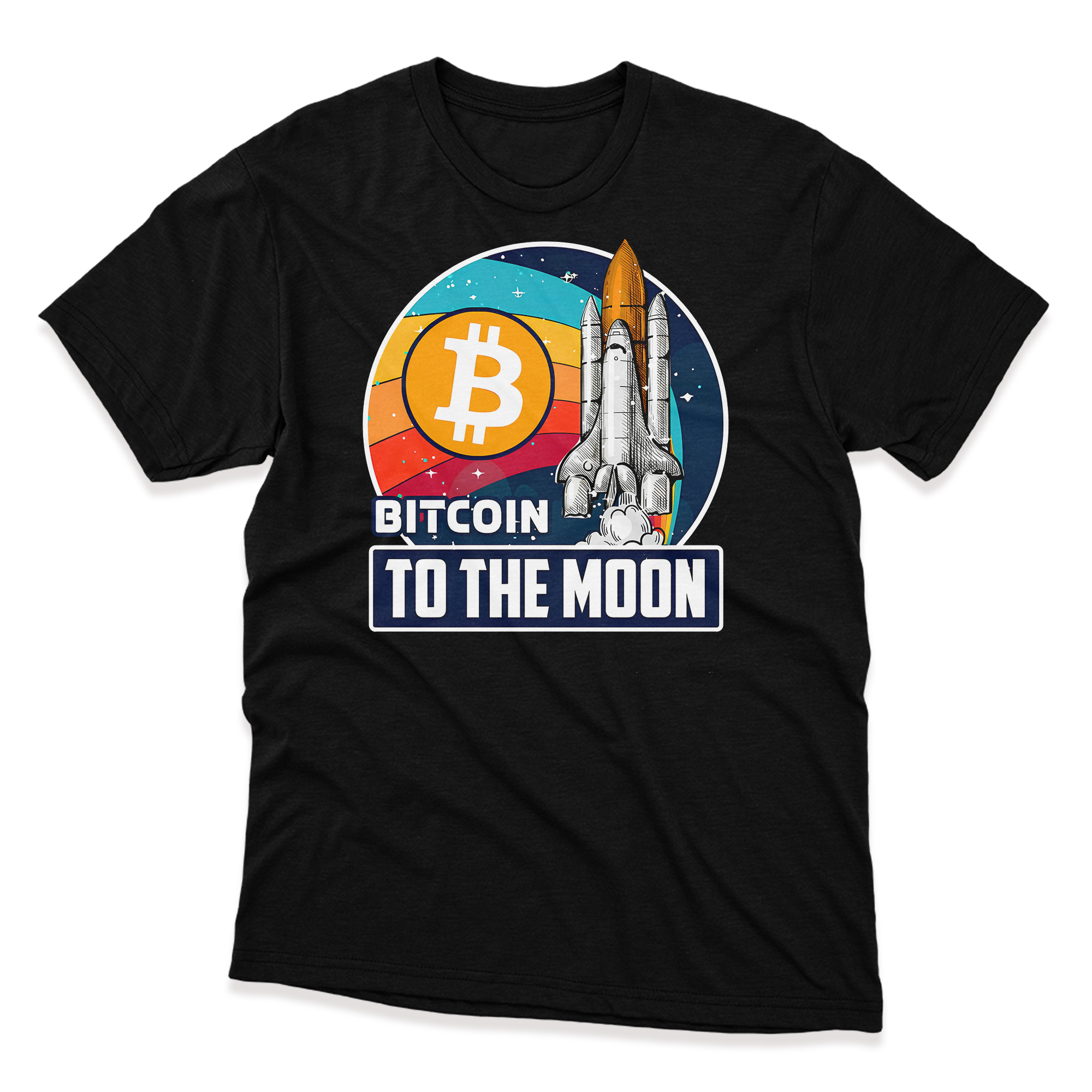 Nome do produto: Camiseta - Bitcoin To The Moon