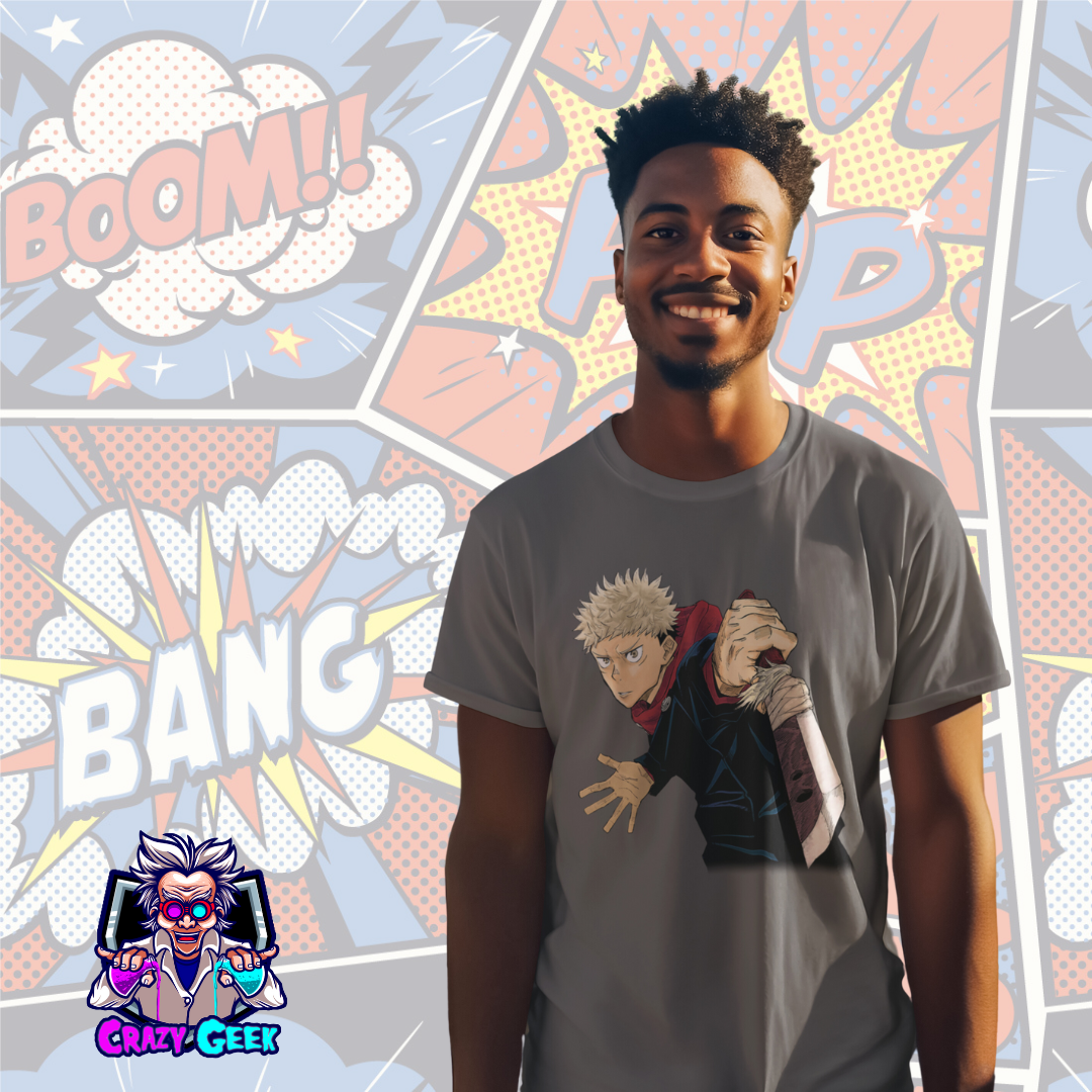 Nome do produto: Camisa Yuji Itadori - Jujutsu Kaisen