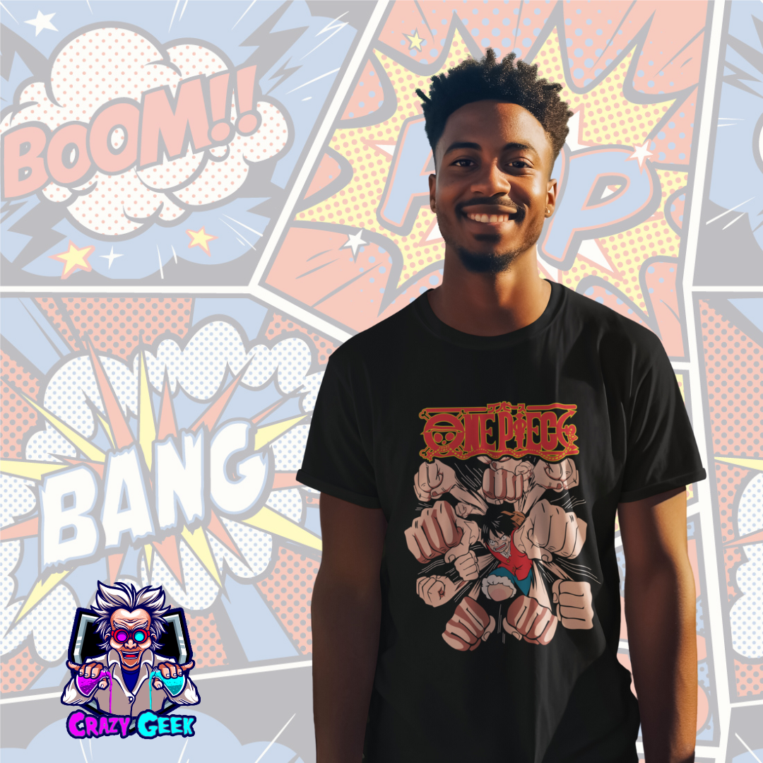 Nome do produto: Camisa Monkey D. Luffy - One Piece