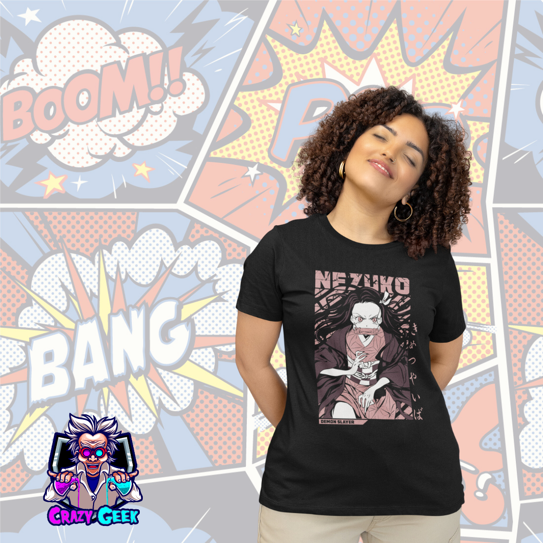 Nome do produto: Camisa Nezuko kamado 1 - Demon Slayer