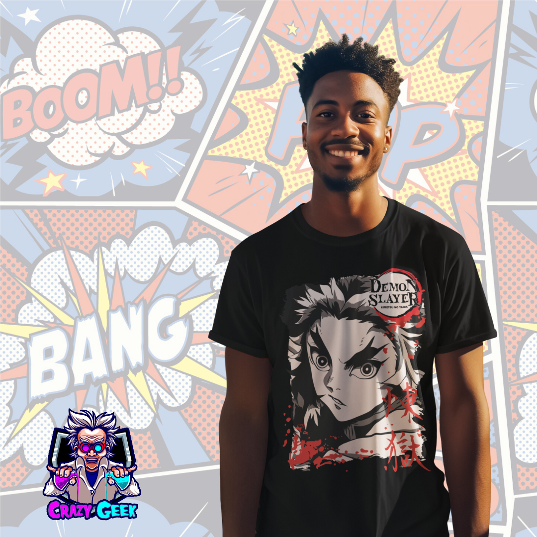 Nome do produto: Camisa Hashira Kyojuro Rengoku - Demon Slayer