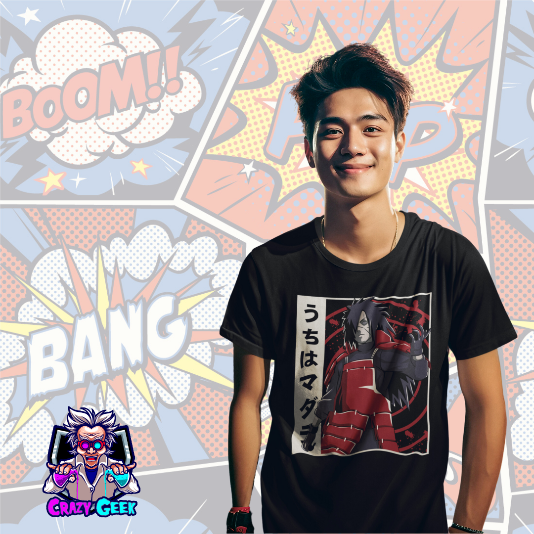 Nome do produto: Camisa Madara Uchiha - Naruto 