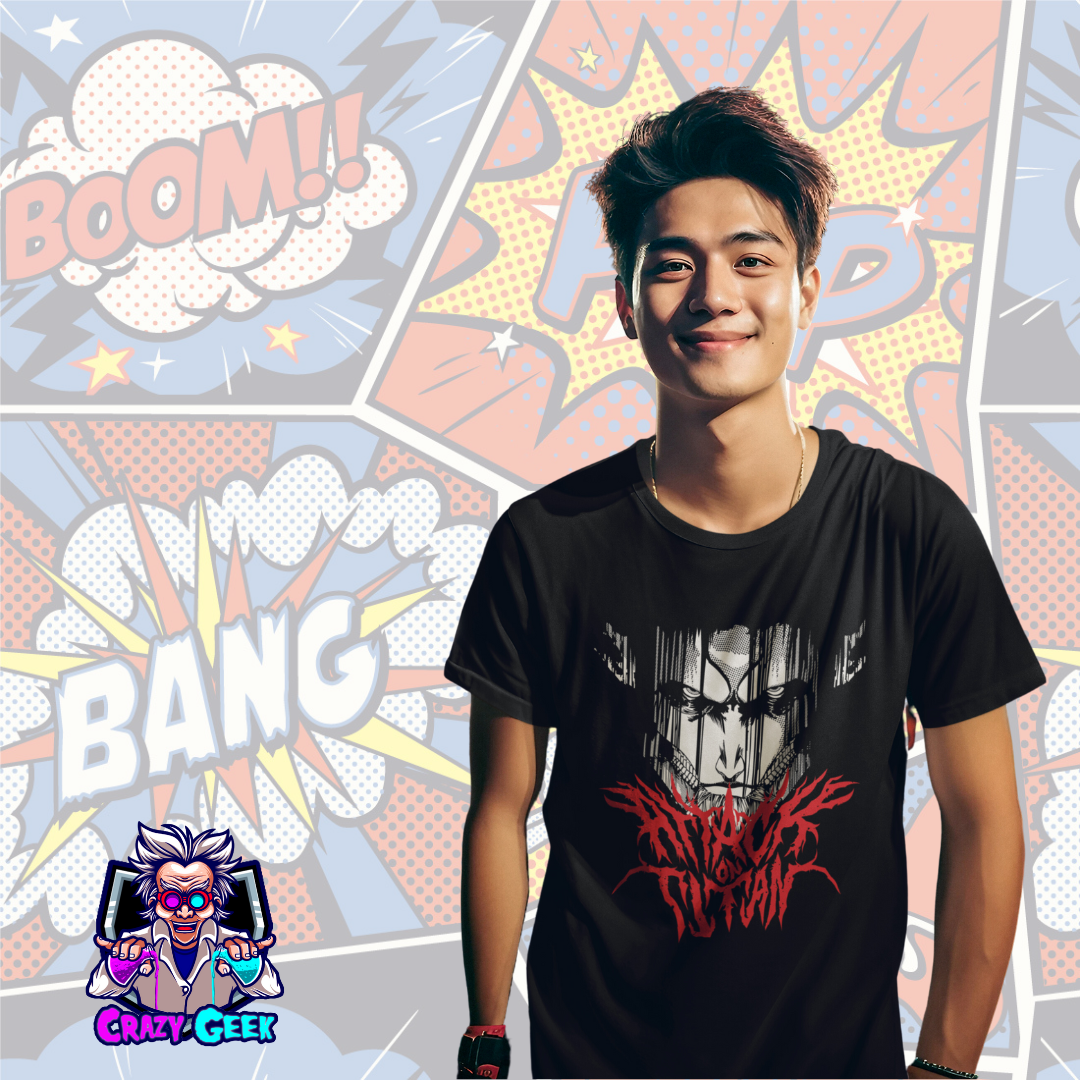 Nome do produto: Camisa Titã de Ataque 2 - Attack on Titan